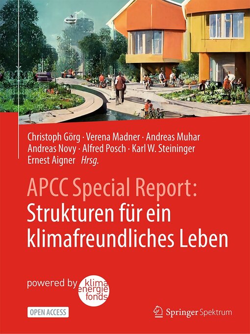 Title details for APCC Special Report by Christoph Görg - Available